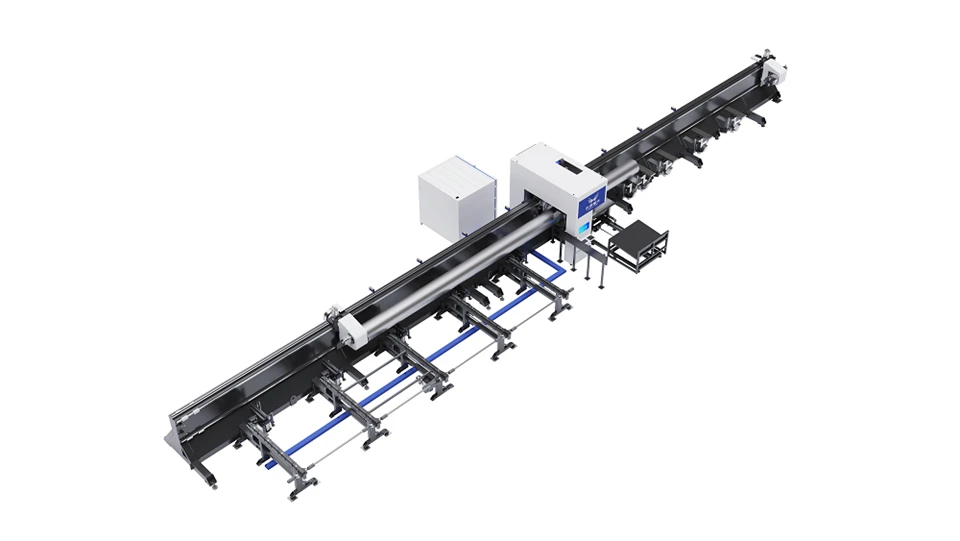 Máy cắt ống kim loại bằng laser công nghệ mới 4 Chuck