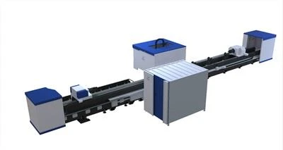 Máy cắt laser ống / ống CNC Giá không lãng phí may