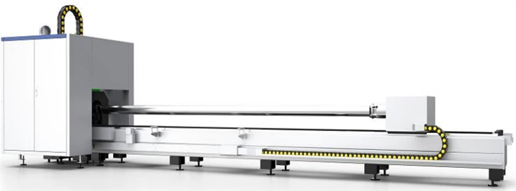 2 Chuck Ít lãng phí đuôi Máy cắt laser / ống kim loại CNC cho thép không gỉ Carbon Steelb Nhôm