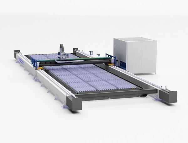 Ground-rail Laser Cutting Machine For Metal Sheet