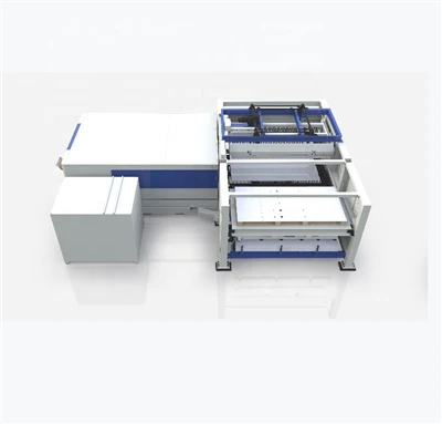 Tự động tải và dỡ hàng Máy cắt laser kim loại Máy cắt laser sợi CNC